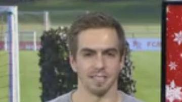 Peculiar sentido del humor de Lahm.