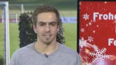 Peculiar sentido del humor de Lahm.