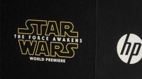 Lupita en el estreno de la película de Star Wars en Hollywood.