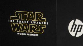 Lupita en el estreno de la película de Star Wars en Hollywood.