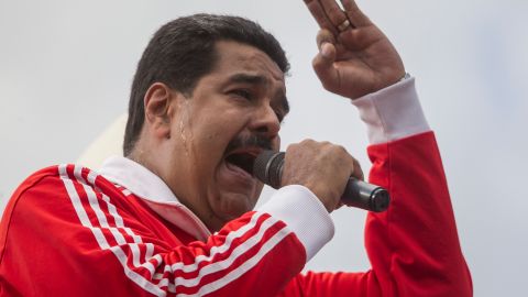 El presidente venezolano Nicolás Maduro.