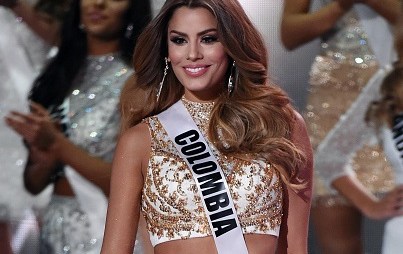 Miss Colombia Ariadna Gutiérrez terminó siendo la primera finalista de Miss Universo 2015.