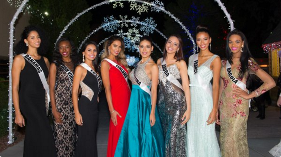 Ellas son algunas de las concursantes de esta edición de Miss Universo.
