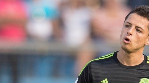 Javier "Chicharito" Hernández. Foto: Mexsport.