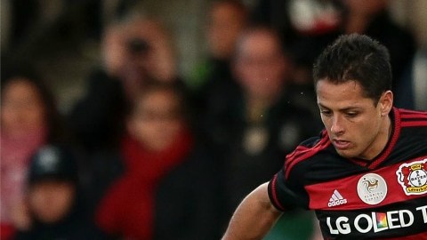Javier "Chicharito" Hernández permanecerá en el Bayer Leverkusen. Foto: Mexsport.
