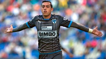 Funes Mori, autor de un gol para el Monterrey.
