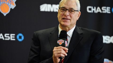 Phil Jackson, presidente de los Knicks de Nueva York, la franquicia de la NBA que tiene mayor valor de mercado en 2016 según Forbes.