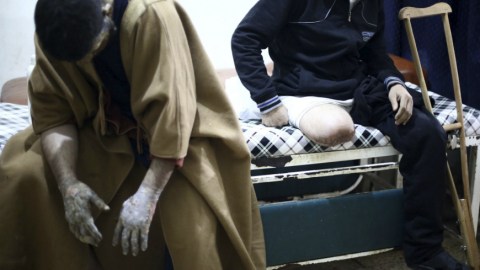 La semana pasada también se registraron bombardeos cerca de Duma (Siria).