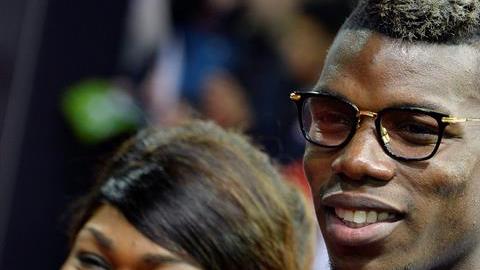 Paul Pogba, considerado en el once ideal del 2015, estuvo presente en la gala del Balón de Oro. Foto: EFE.