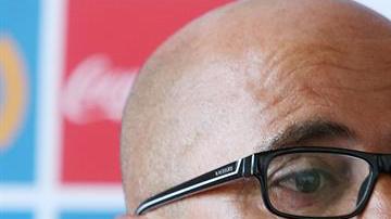Jorge Sampaoli, técnico de la selección de Chile. Foto: EFE.