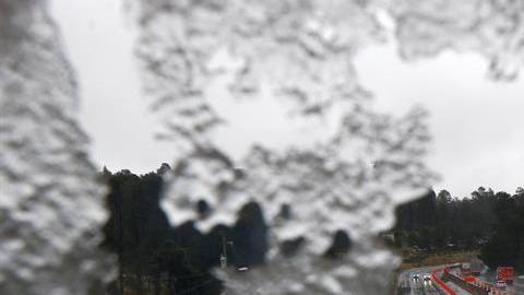 Así luce la autopista México-Puebla.