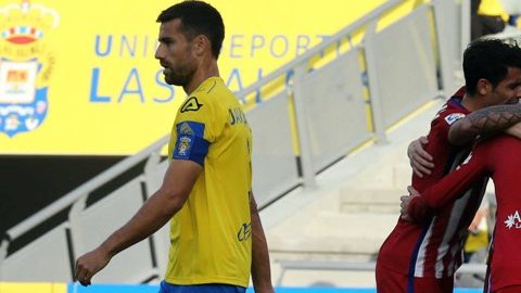 El Atlético de Madrid se mantiene en la pelea en la Liga española.