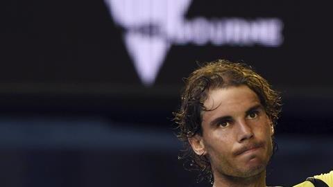 Rafael Nadal se despide, tras caer en la primera ronda del Abierto de Australia, primer Grand Slam del año. Foto: EFE.