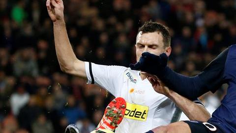 Zlatan Ibrahimovic se lució con un gol y con una asistencia con dominadas incluidas. Foto: EFE.