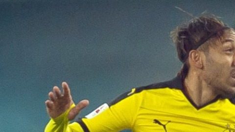 Pierre-Emerick Aubameyang del Borussia Dortmund.