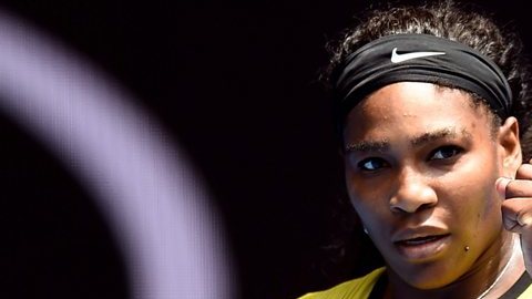 Serena Williams, implacable en el Abierto de Australia.