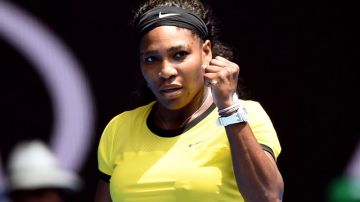 Serena Williams, implacable en el Abierto de Australia.