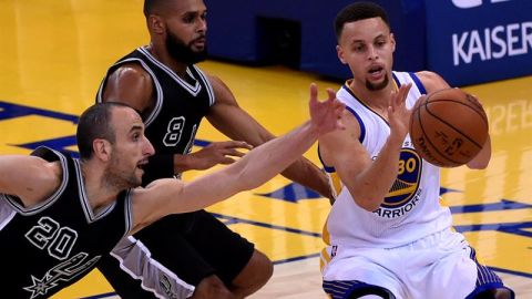 Stephen Curry. Foto: EFE.