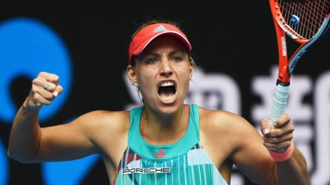 Angelique Kerber ya está en semifinales del Abierto de Australia.