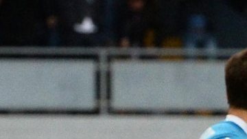 José Callejón celebra su gol con el Napoli.