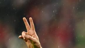 El impresionante polaco del Bayern Munich, Robert Levandowski.