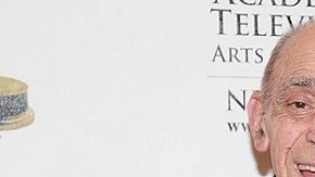 Abe Vigoda lucía así en 2012 en una entrega de premios en Nueva York.