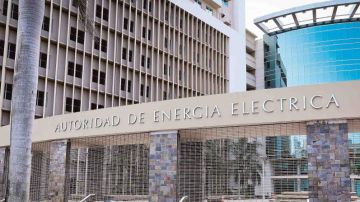 Fachada de la sede de la Autoridad de Energía Eléctrica de Puerto Rico.