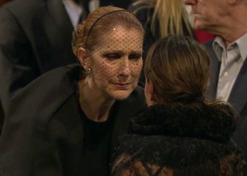 Primeras imágenes de Céline Dion en el funeral de su marido El Diario NY