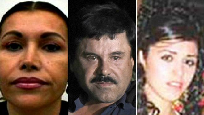 Las mujeres del narco mexicano Joaquín “El Chapo” Guzmán