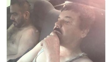 Imagen de supuesta recaptura de "El Chapo".