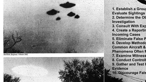 La CIA da consejos sobre los OVNIS en su cuenta de Twitter.