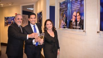La famosa pareja participó en la inauguración de Cala Enterprises en Miami./Cortesía.
