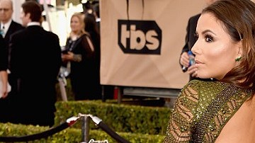 La actriz Eva Longoria acaparó las miradas en los SAG Awards con este sexy vestido.