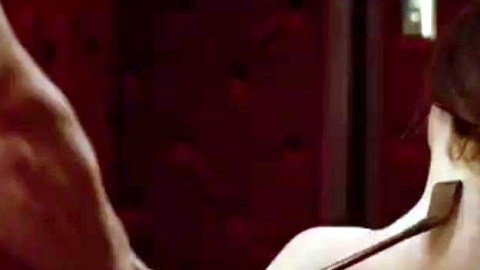 Una escena de "Fifty Shades of Grey".