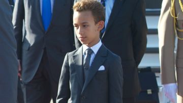 El príncipe Moulay Hassan empezó a participar en actividades oficiales el año pasado.