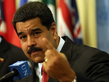 El presidente Nicolás Maduro acusa a EEUU de intervenir en los asuntos internos de Venezuela.