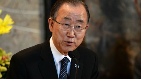 United Nations Secretary-General Ban Ki-moon