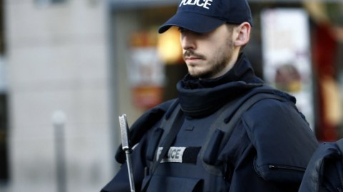 La policía francesa ha acordonado la zona del ataque.