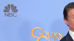 Stallone fue recibido con una enorme ovación en la sala.