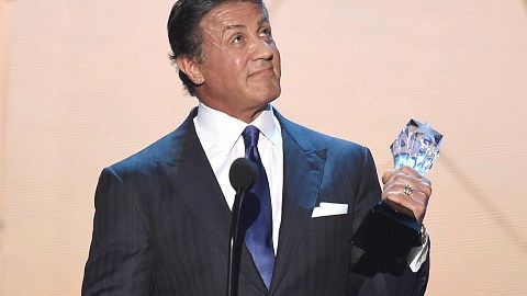 Sylvester Stallone se llevó el premio al mejor actor de reparto por Creed.