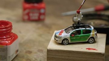 Google Street View utilizó miniaturas de coches con cámaras para filmar Miniatur Wonderland desde dentro.