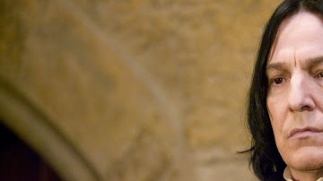 Alan Rickman fue una de las estrellas de la franquicia de Harry Potter.