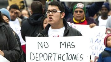 Las manifestaciones en Washington se han multiplicado en la última semana por las denuncias de redadas de migración en casas donde residen centroamericanos. (Getty Images)