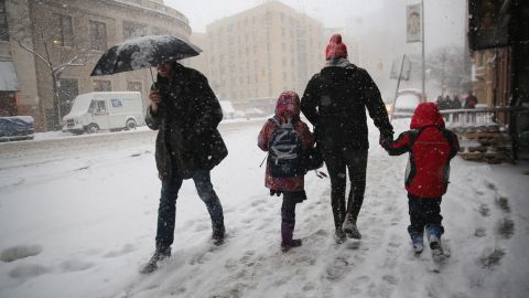 Se lanzó un alerta de tormenta de nieve para la ciudad de Nueva York, Long Island y algunas partes de Nueva Jersey