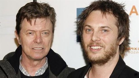 Duncan y su padre, David Bowie.