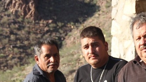 Cuatro miembros de la familia Porras que ha solicitado asilo en EEUU.