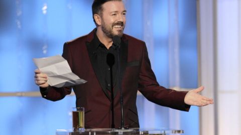 Las expectativas son altas para la conducción de Ricky Gervais este año, tras haberlo hecho en 2012.