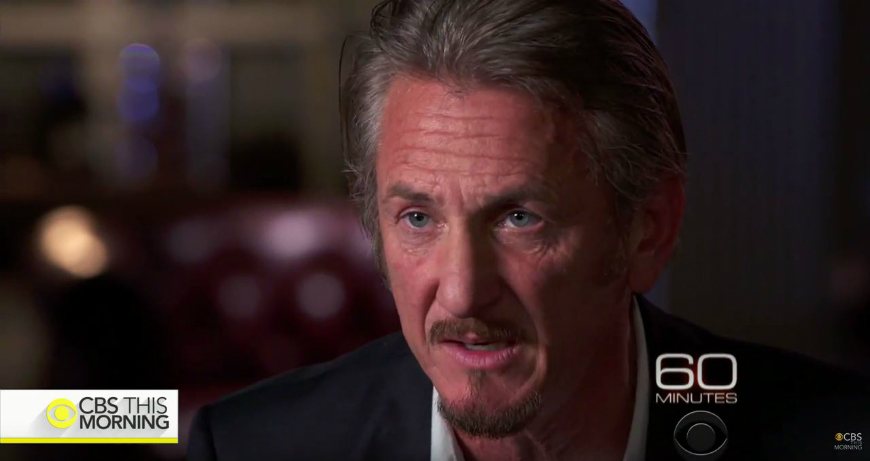 Charlie Rose, de la cadena CBS, ha entrevistado a Sean Penn sobre su polémica entrevista con el narcotraficante 'El Chapo' Guzmán. 
