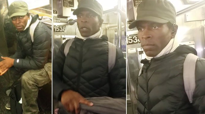 Las autoridades buscan a este sospechoso de haber cortado a una mujer en el subway.