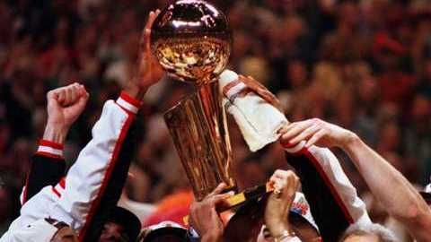 Los Bulls de Phil Jackson de 1996, uno de los mejores equipos de la historia.